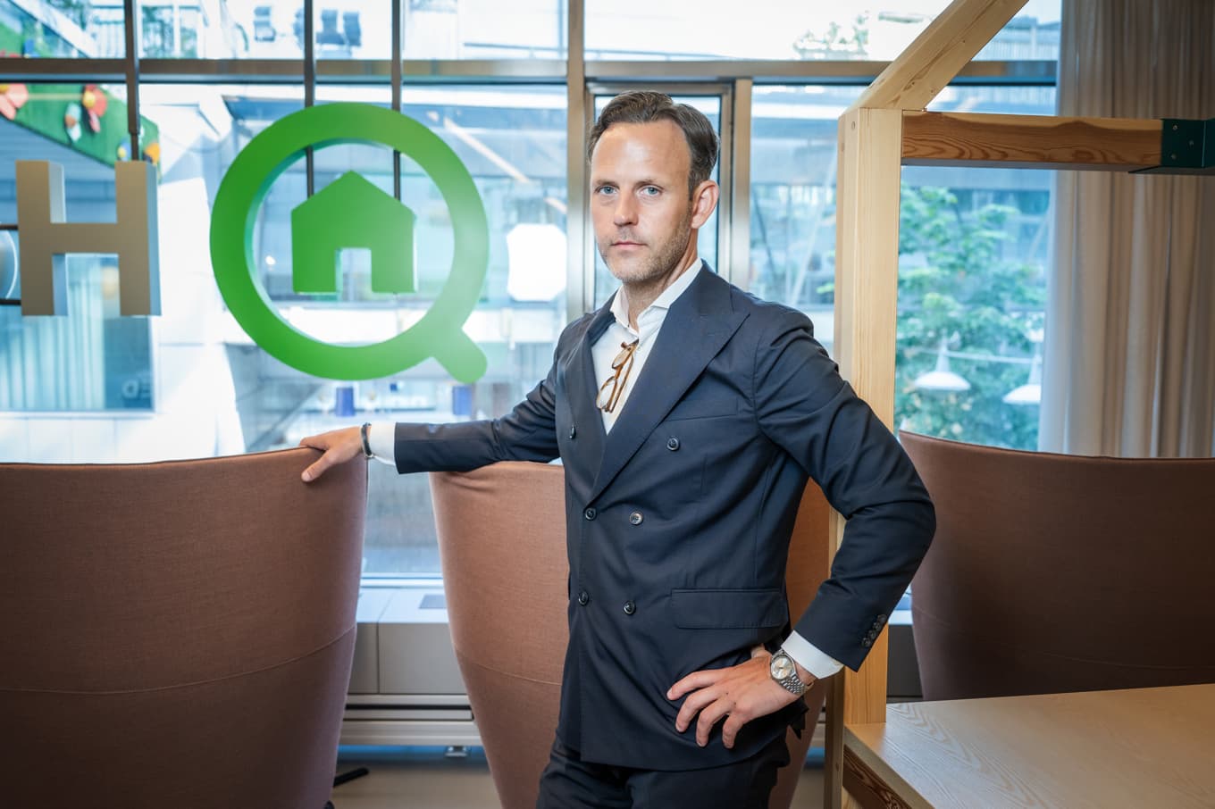 Jonas Gustafsson, vd för Hemnet. Arkivbild. Foto: Stina Stjernkvist/SvD/TT