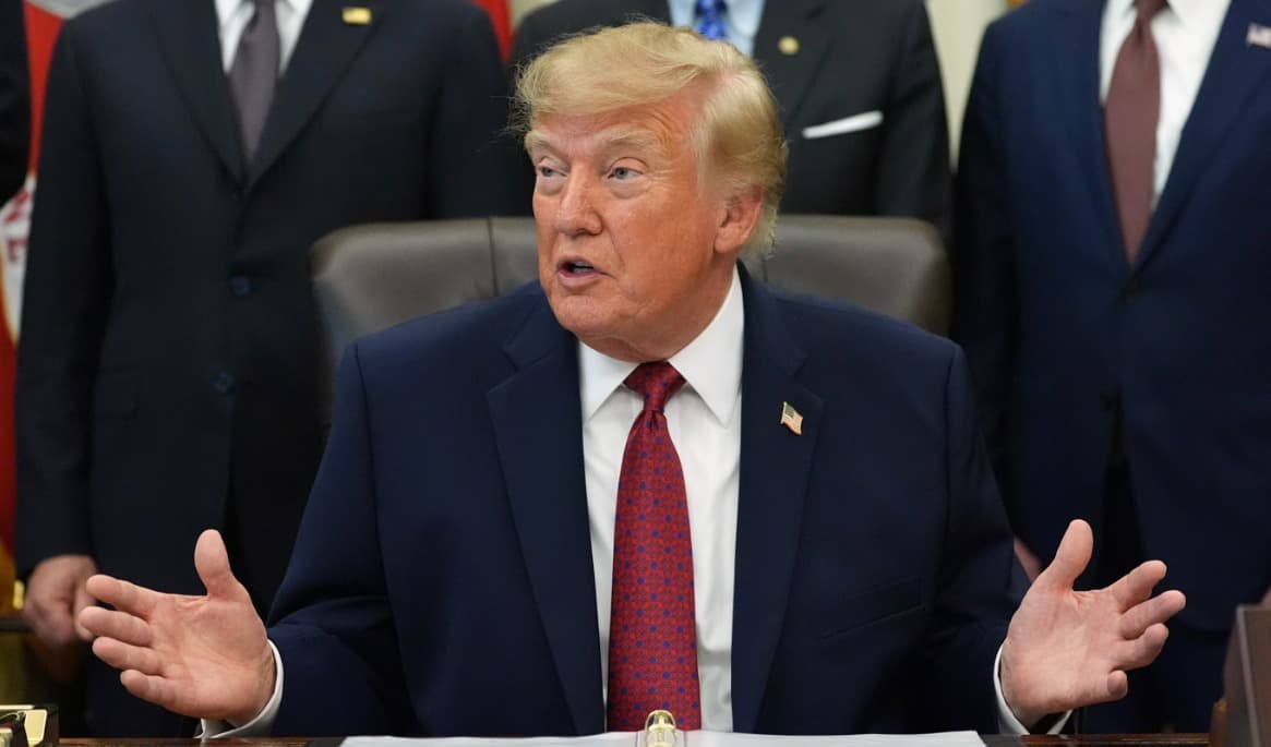 USA:s president Donald Trump. Foto: Alex Brandon/AP/TT