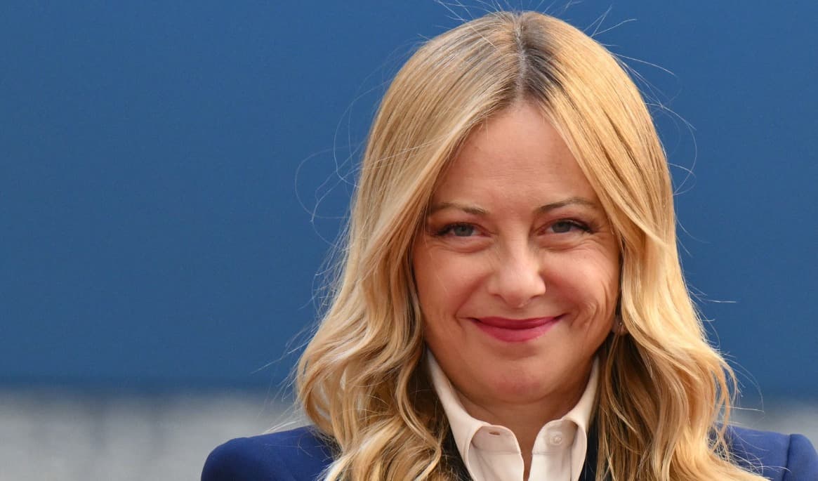 Den italienska premiärministern Giorgia Meloni. Foto: Alberto Pizzoli/AFP via Getty Images