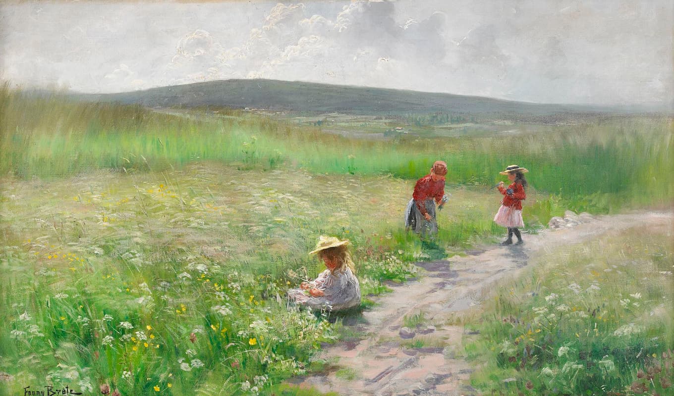 Dröm eller verklighet – gemenskapen är en realitet. Målning av Fanny Brate (1861–1940). Foto: Wikimedia Commons