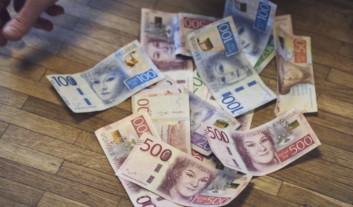 En man försökte föra ut flera miljoner kronor i kontanter. Nu har Stockholms tingsrätt beslutat att pengarna ska förverkas. Foto: Johan Landquist Luxemburg