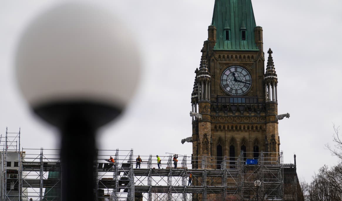 Det kanadensiska parlamentet i Ottawa. Foto: Sean Kilpatrick//The Canadian Press via AP/TT
