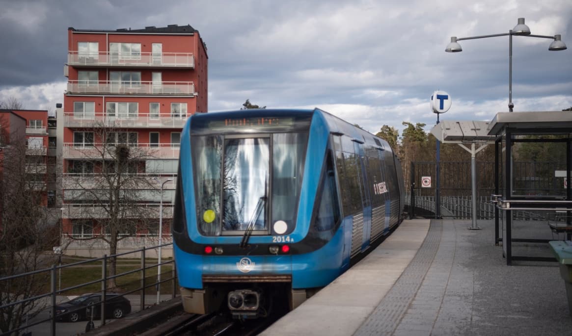 Tunnelbanan i Stockholm. Arkivbild. Foto: Viktoria Bank/TT