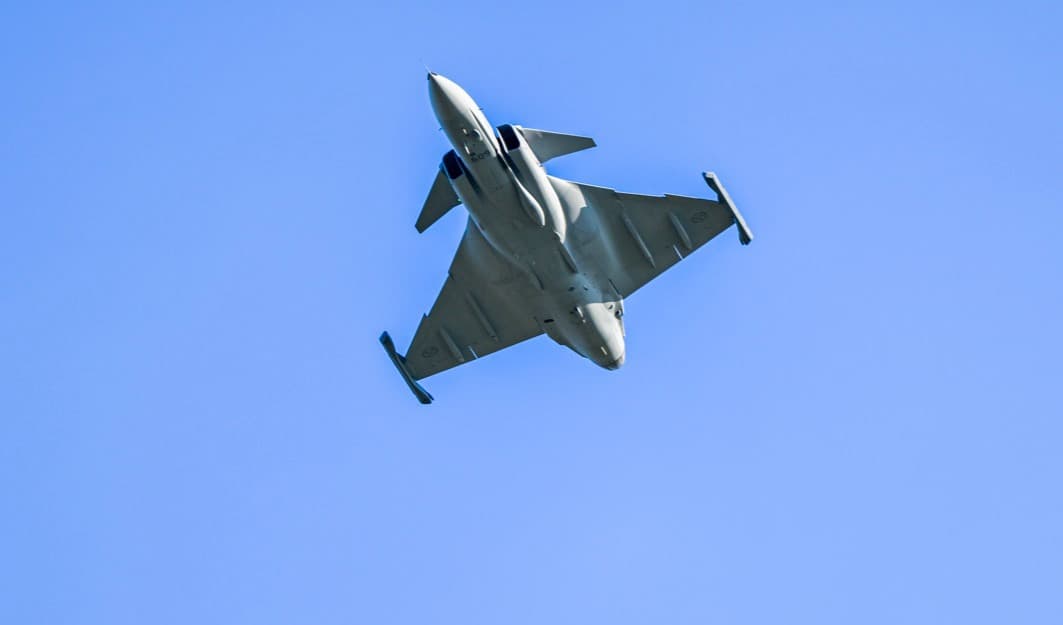 Colombia håller på att omförhandla kontraktet med Saab om köp av Gripenplan. Arkivbild. Foto: Björn Larsson Rosvall/TT