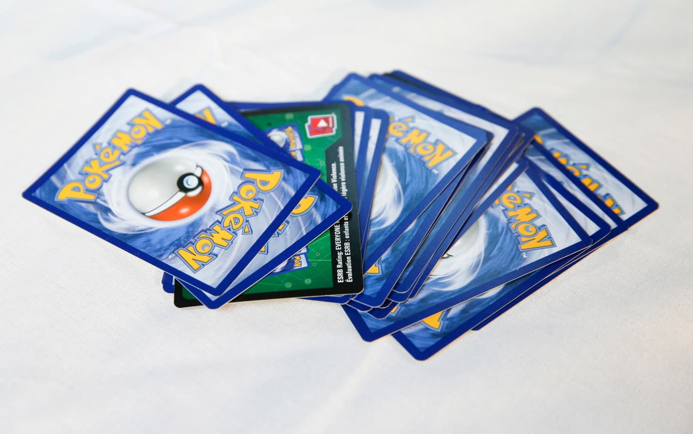 Pokémonkort kan värderas till mycket höga belopp, berättar polisen. Arkivbild. Foto: Terje Pedersen/ NTB