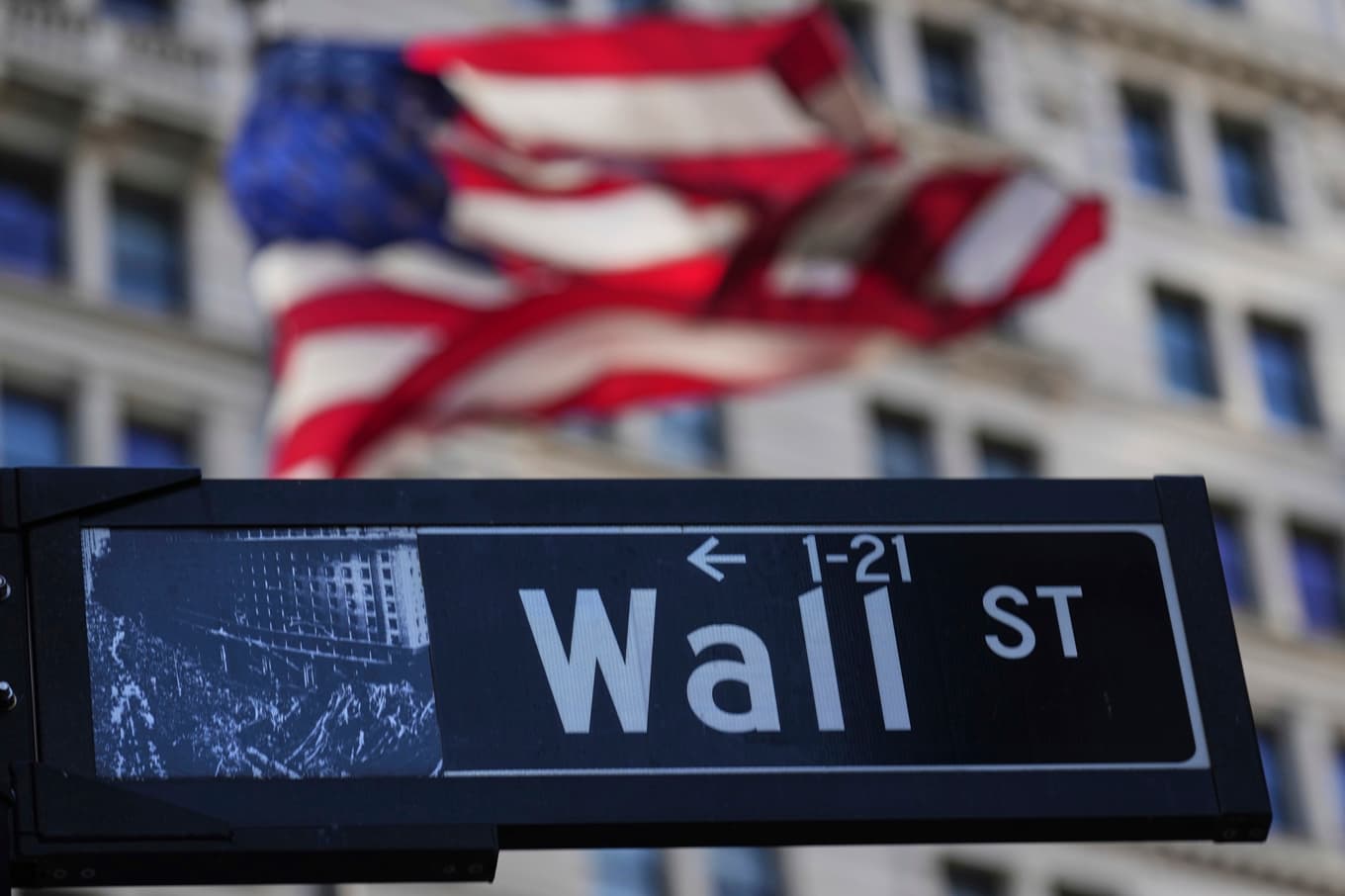 Aktiekurserna på Wall Street hade rejäl medvind på tisdagen. Arkivbild. Foto: Seth Wenig/AP/TT
