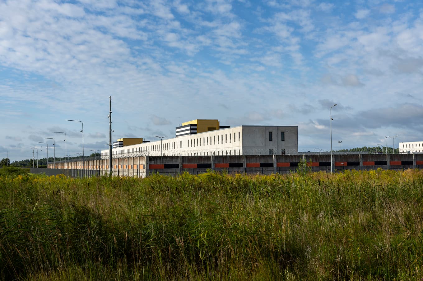 Tartu-fängelset i Estland där Sverige hyr fängelseplatser. Foto: Magnus Grimstedt/TT