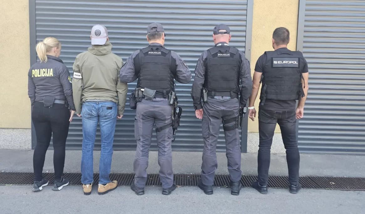 Myndigheter från flera länder har slagit till mot ett kriminellt nätverk med kopplingar till västra Balkan. Foto: Europol