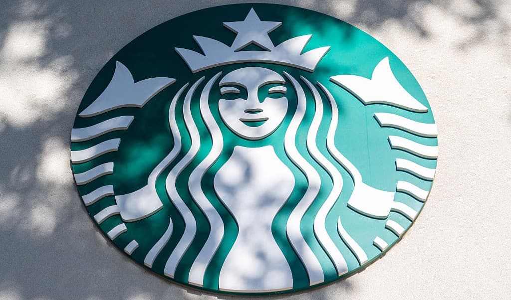 Starbucks logotyp på ett av deras kaféer i Austin, Texas. Foto: Brandon Bell/Getty Images