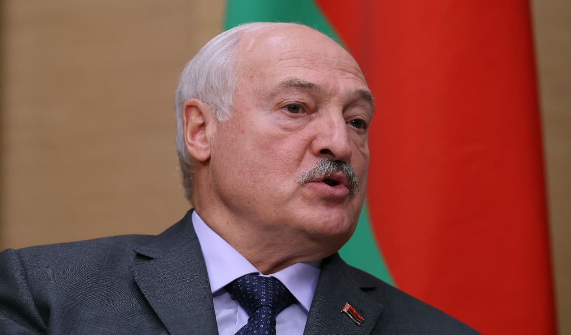 Belarus president Aleksandr Lukasjenko. Foto: Anastasia Barashkova/POOL/AFP via Getty Images