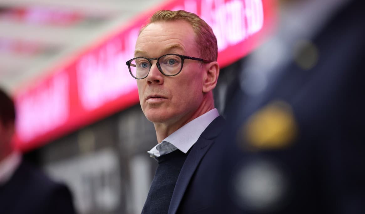 Niklas Eriksson. Tränare i HV71. Adam Ihse/TT