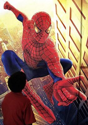 Ett barn drömmer om att klättra på väggar som Spindelmannen. Och med hjälp av ett nytt material kan denne superhjältes dräkt vara ett steg närmare verkligheten. (Foto: AFP/Getty Images)