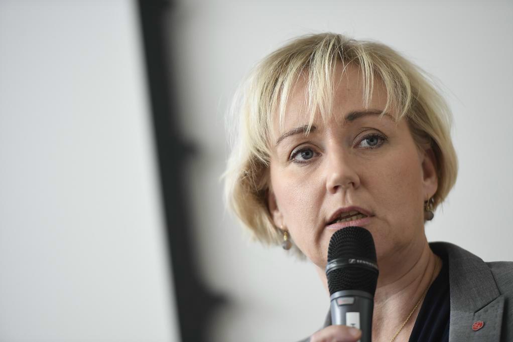 Det ska inte längre vara upp till högskolor och universitet att själva utreda misstänkt forskningsfusk. Forskningsminister Helene Hellmark Knutsson har nu tagit emot förslag på att ansvaret ska läggas över på en oredlighetsnämnd. Foto: Pontus Lundahl /TT-arkivbild
