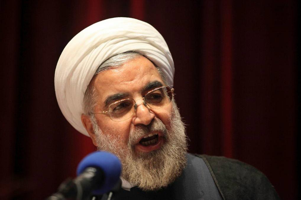 

Irans president Hassan Rohani.  Foto: Vahid Salemi/AP/TT                                                                                        
