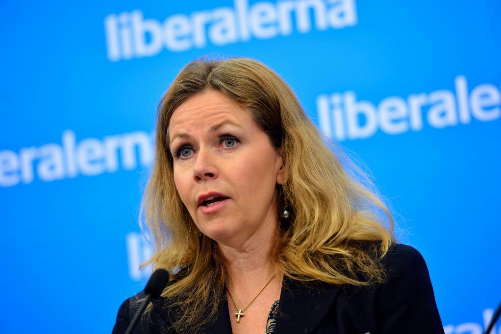 Cecilia Wikström. Foto: Henrik Montgomery / TT