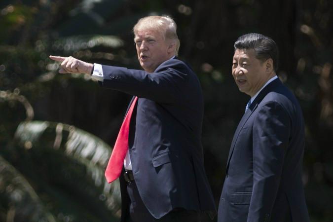 

USA:s president Donald Trump och Kinas ledare Xi Jinping vid deras möte i Mar-a-Lago i West Palm Beach i delstaten Florida. Foto: Jim Watson/AFP/Getty Images                                                                                        