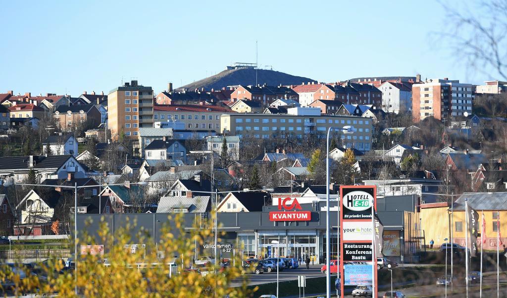 Kiruna får ett nytt centrum. Foto: TT. Arkivbild.