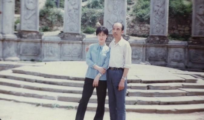 








Jennifer Zeng och hennes far i Peking, under tiden då Jennifer var masterstudent. Foto: privat                                                                                                                                                                                                                                                                                                                                                                                                            