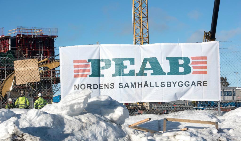 
Byggföretaget Peab har fått uppdraget att bygga Kirunas nya kulturhus. Foto: TT-arkivbild                                            