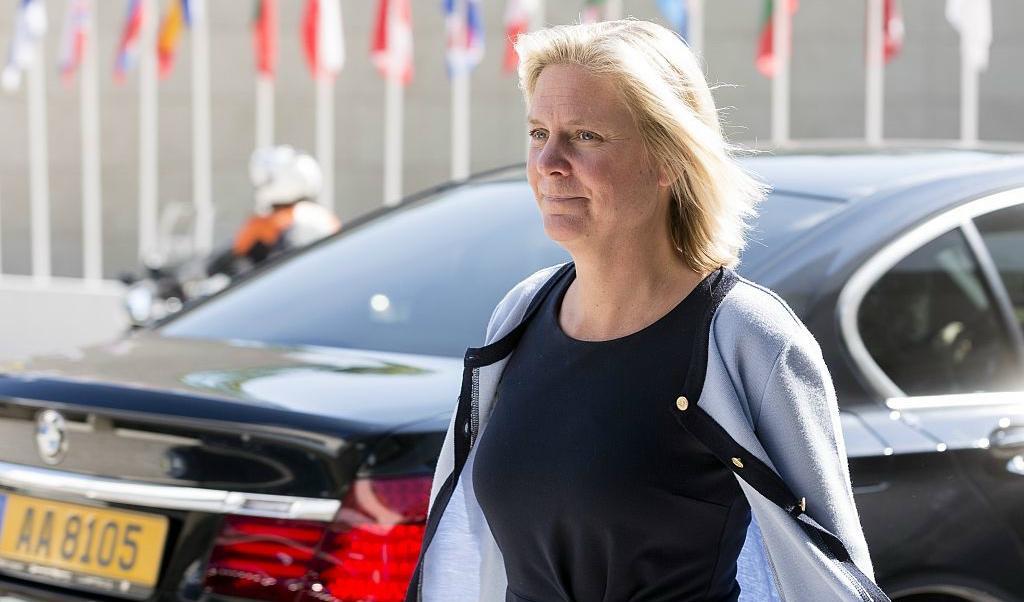 





Finansminister Magdalena Andersson kan inte utesluta kunskapskrav för utrikes födda. Foto: Thierry Monasse/AFP/Getty Images                                                                                                                                                                                                                                                                        