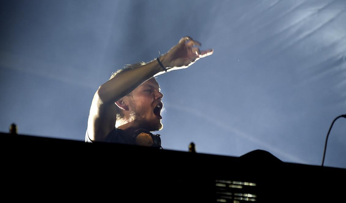 
Avicii prisades postumt på MTV-galan för "bästa dansvideo". Foto: Björn Lindgren/TT-arkivbild                                            