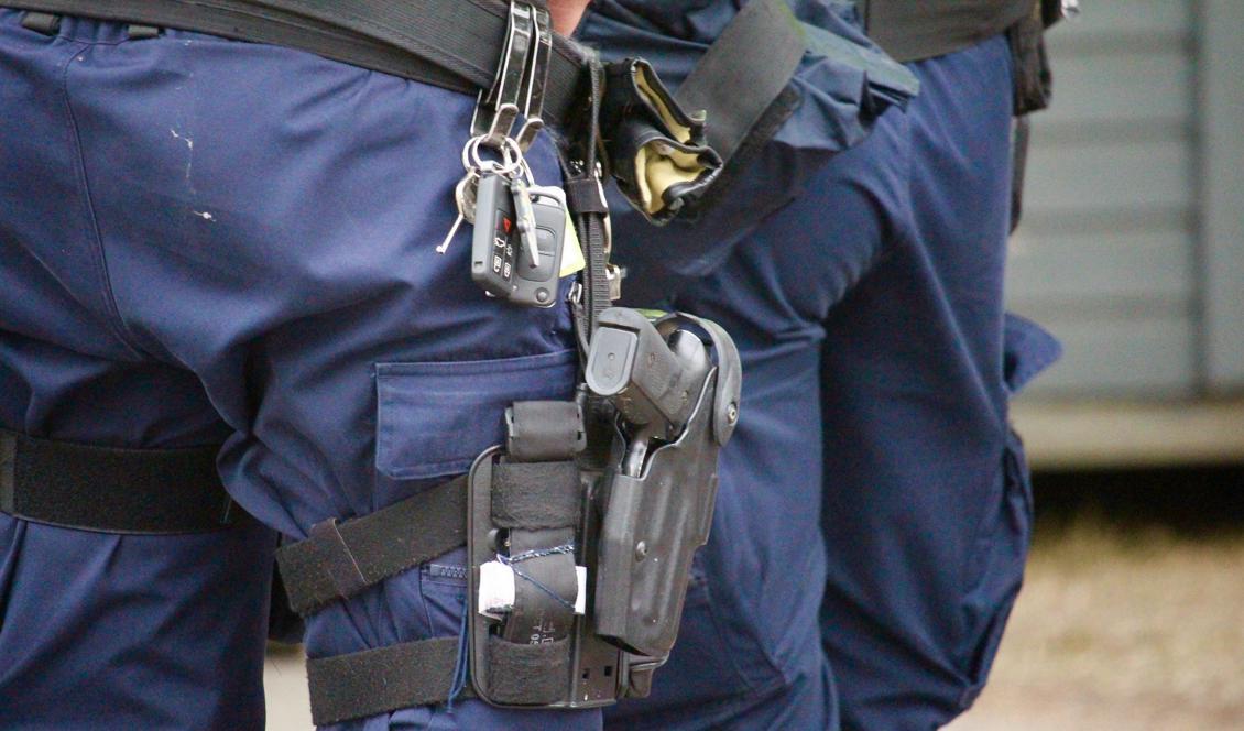 
Tolv personer greps vid en polisinsats mot illegal arbetskraft i Bohuslän. Foto: Susanne W Lamm/Epoch Times-arkivbild                                            