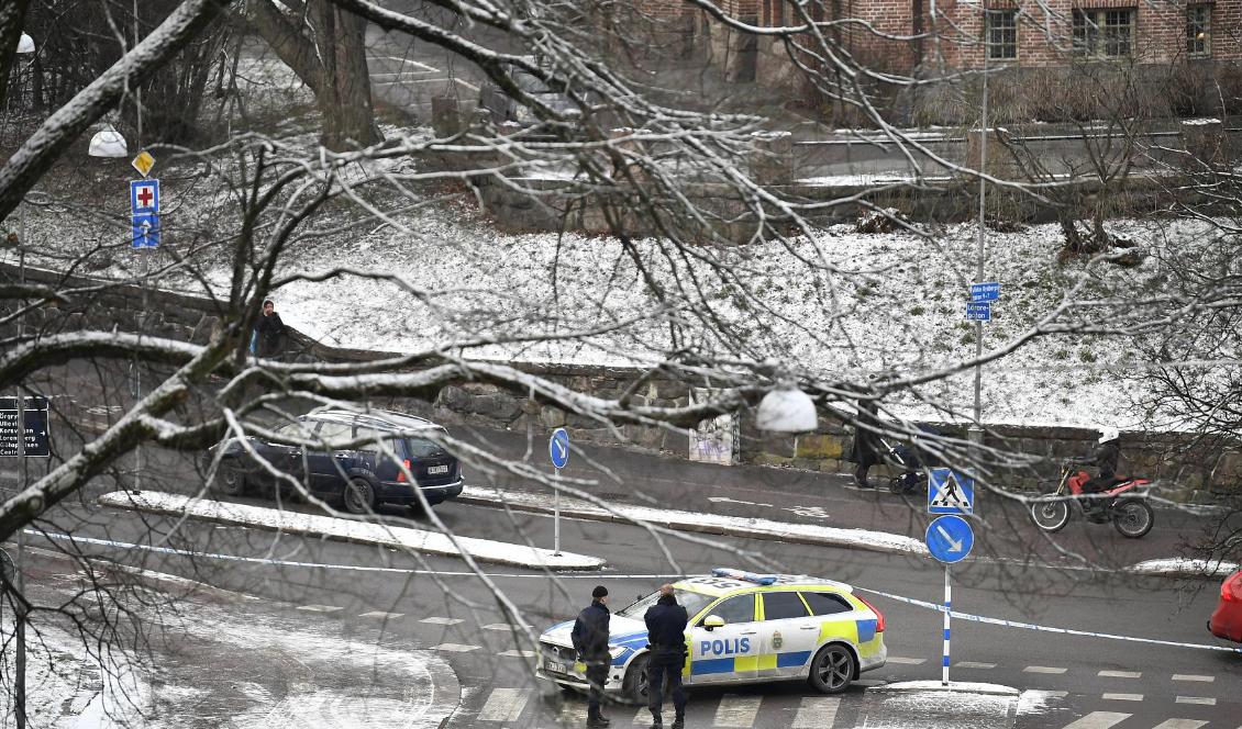 Ett misstänkt farligt föremål har hittats vid i centrala Göteborg. Foto: Björn Larsson Rosvall/TT