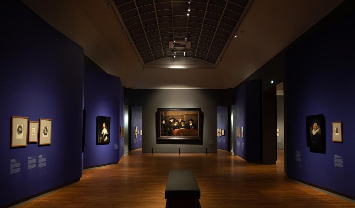 Från utställningen "All the Rembrandts" på Rijksmuseum i Amsterdam. Utställningen pågår 15 februari till 10 juni. Foto: Rijksmuseum
