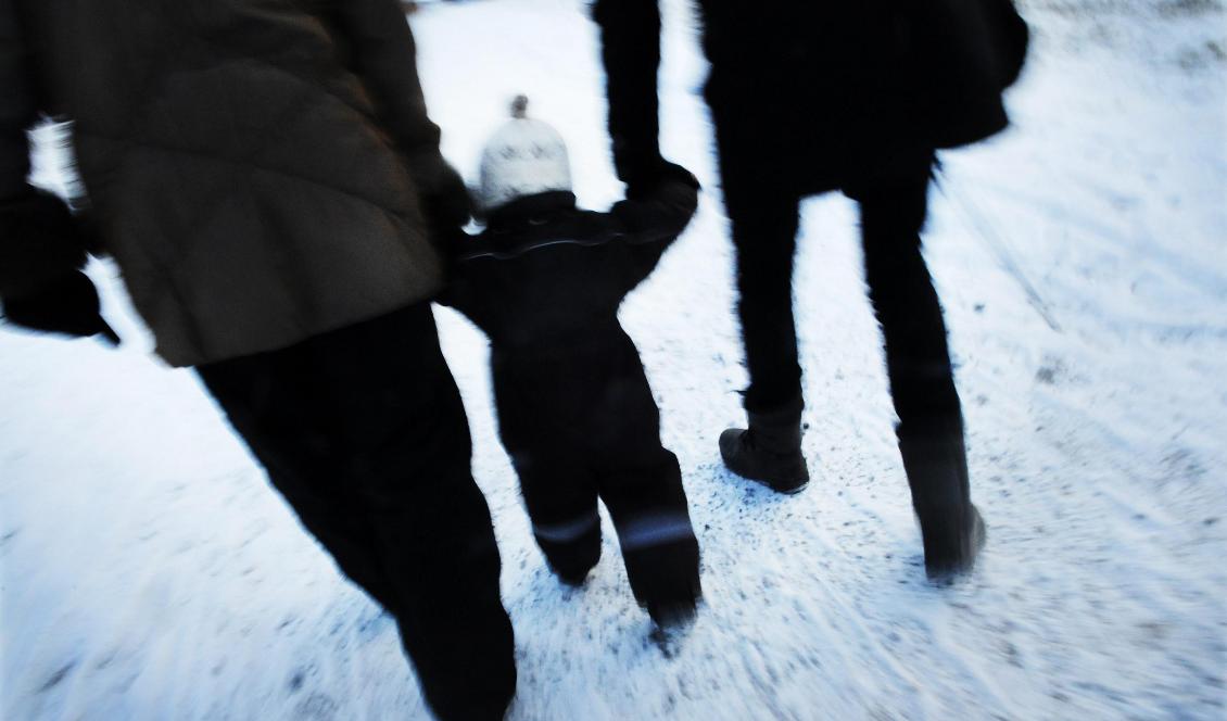 Föräldrar till barn under 16 år får barnbidrag i dag. Foto: Malin Bonde/SvD/TT-arkivbild