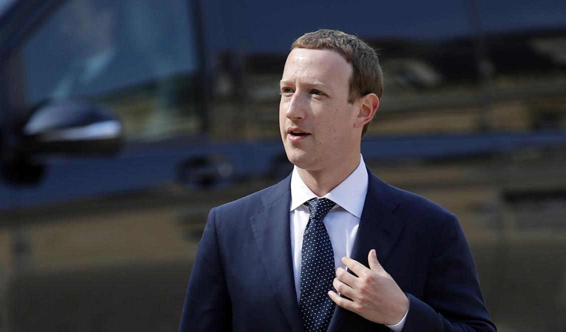Mark Zuckerberg är vd och grundare till Facebook. Foto: Francois Mori/AP/TT