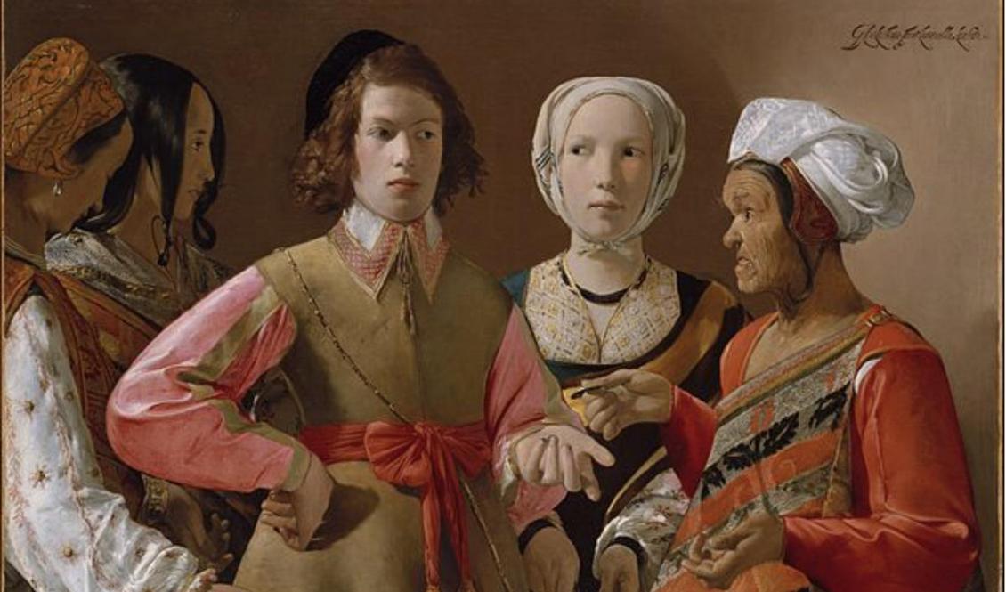 








Georges De La Tour (1593-1652); Spåkvinnan (detalj)                                                                                                                                                                                                                                                                                                                                                                                                                                                