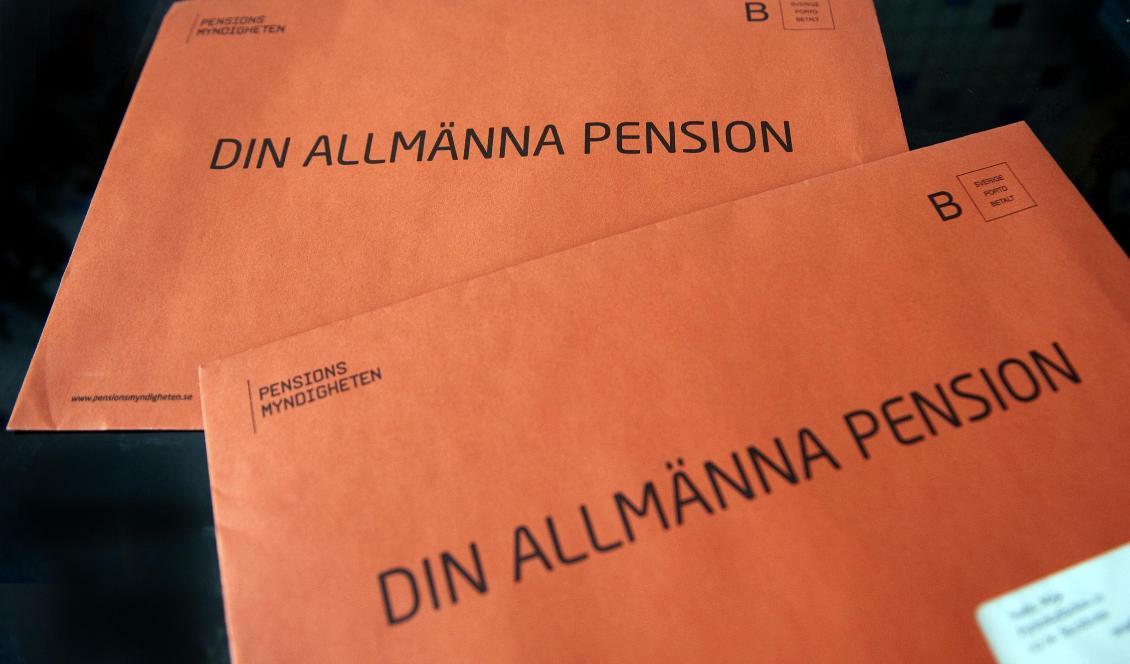 Pensionen fortsatte att betalas ut under fem år, trots att pensionären i fråga var död. Foto: Maja Suslin/TT-arkivbild