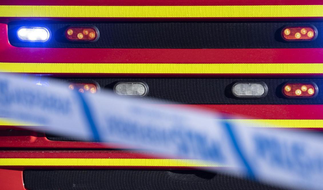 Fackförbundet Brandmännens riksförbunds representanter är inte nöjda med det bud som SKL presenterat i de löneförhandlingar som nu pågår. Foto: Johan Nilsson/TT-arkivbild