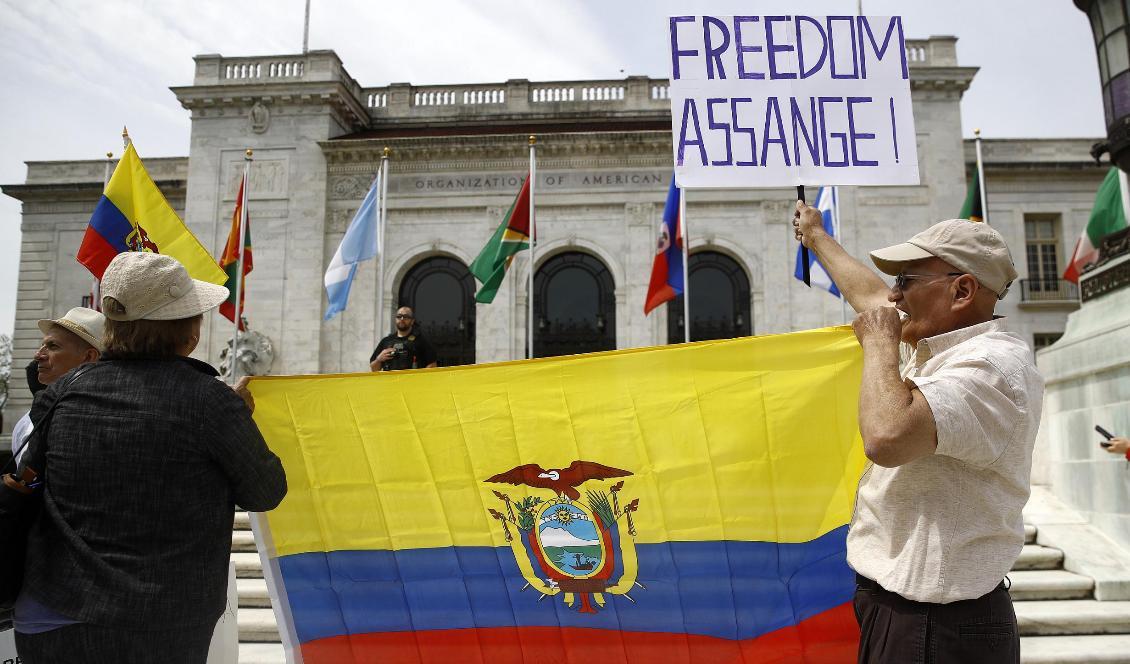 Den svenska medborgaren anklagas för samröre med Wikileaksgrundaren Julian Assange. Foto: Patrick Semansky/AP/TT-arkivbild