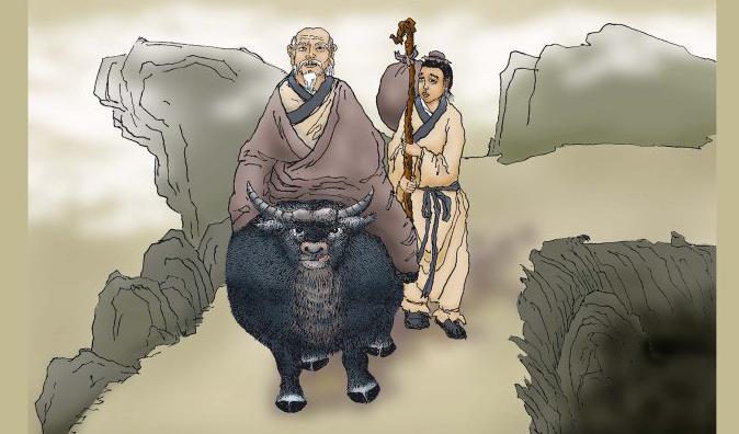 


Enligt legenden hade Laozi en tjänare vid namn Xu Jia som hade tjänat honom i 200 år. Sun Mingguo/The Epoch Times                                                                                                                                                