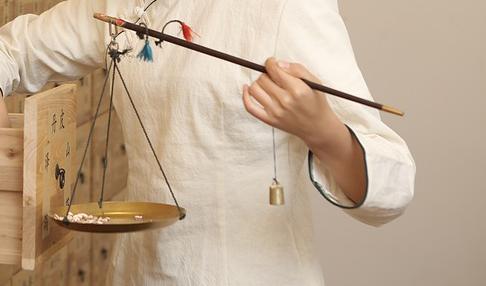 Traditionell kinesisk våg.