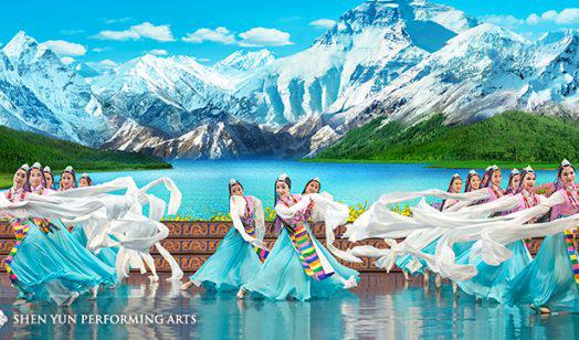En scen från Shen Yuns dansnummer ”Celebrating the Divine”. © 2016 Shen Yun Performing Arts