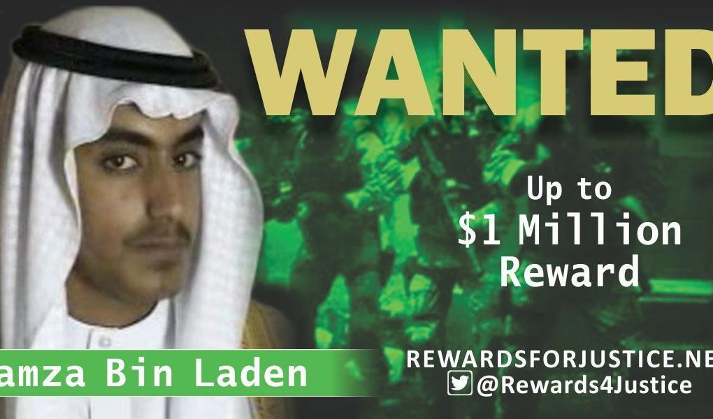 


Osama bin Ladins son, Hamza bin Ladin, har dött, meddelar Vita huset i USA. Foto: Rewardsforjustice.net                                                                                                                                                