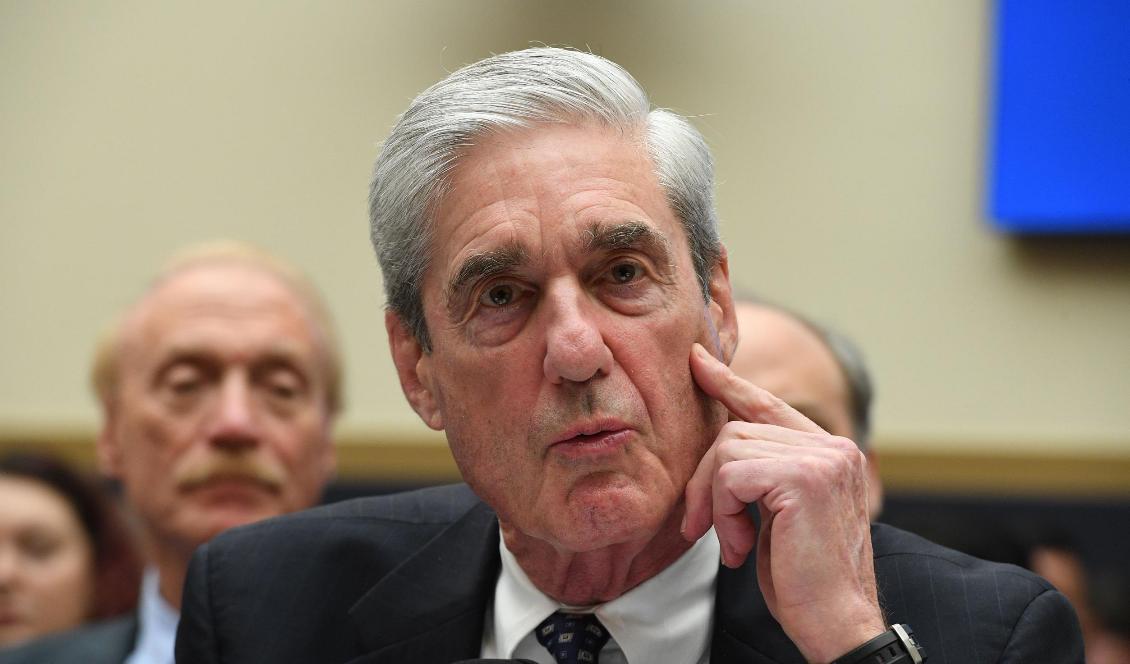 Den särskilde åklagaren Robert Mueller vittnar i Capitol Hill i Washington D.C. den 24 juli 2019. Foto: Jim Watson/AFP via Getty Images