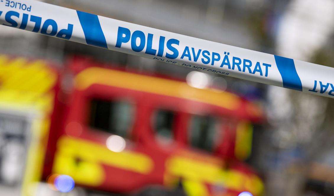 Branden startade i en 20 ton tung titanklump. Foto: Johan Nilsson/TT-arkivbild