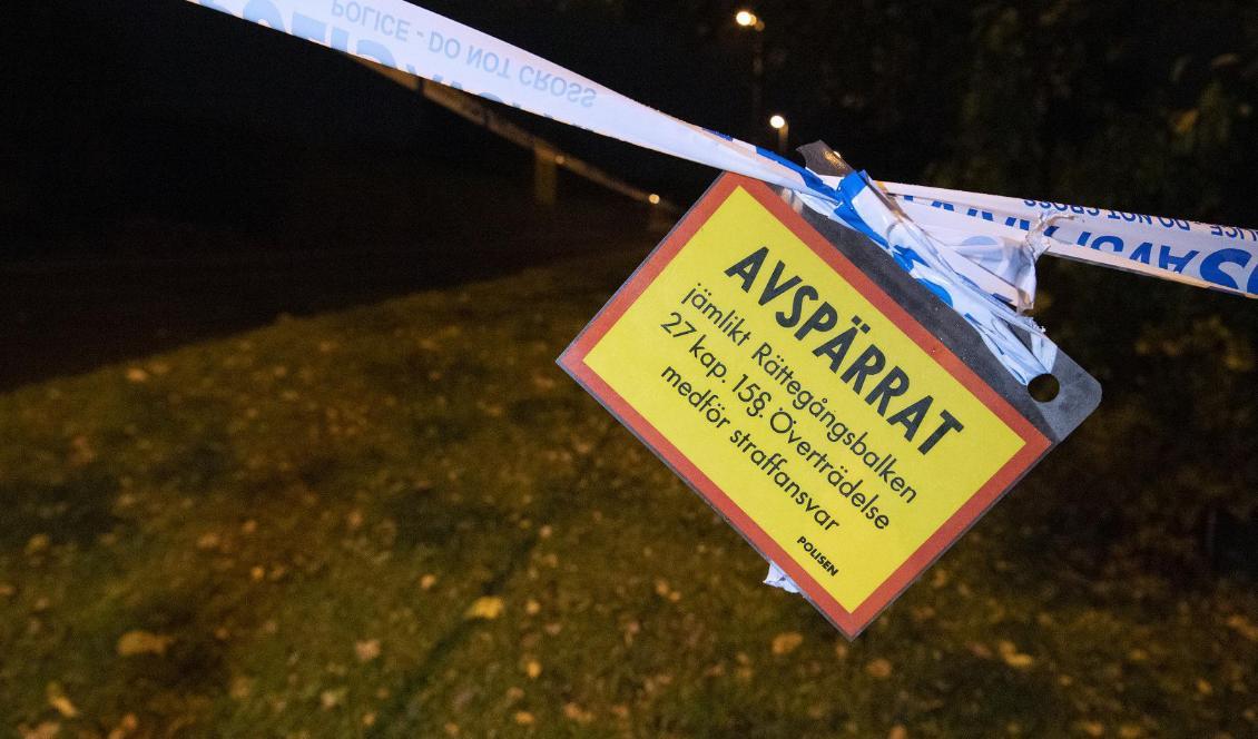 Ett misstänkt explosivt ämne har hittats i en fastighet utanför Lycksele. Foto: Johan Nilsson/TT-arkivbild
