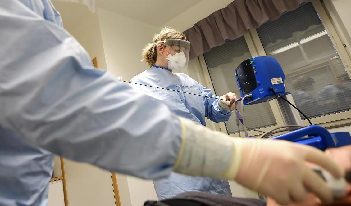 20 personer har avlidit i sviterna av coronaviruset i Sverige. Foto: Mikael Fritzon/TT-arkivbild