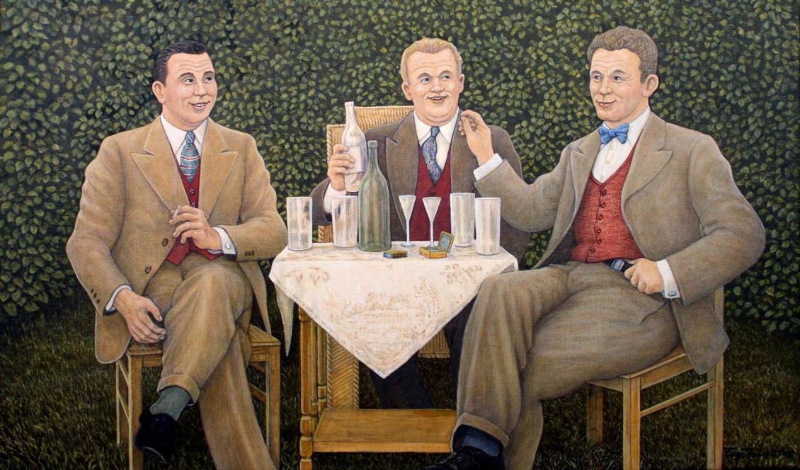 "Bohemer i berså" av Tage Åsén