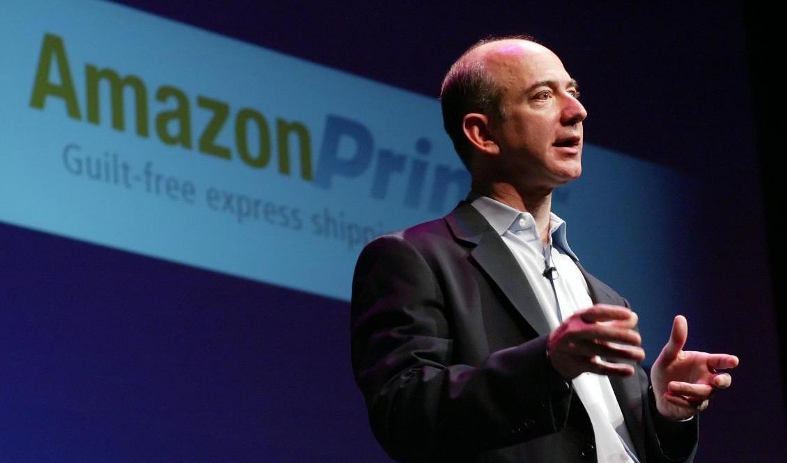 Amazons grundare och vd, Jeff Bezos. Foto: Marcus R. Donner/AP/TT-arkivbild