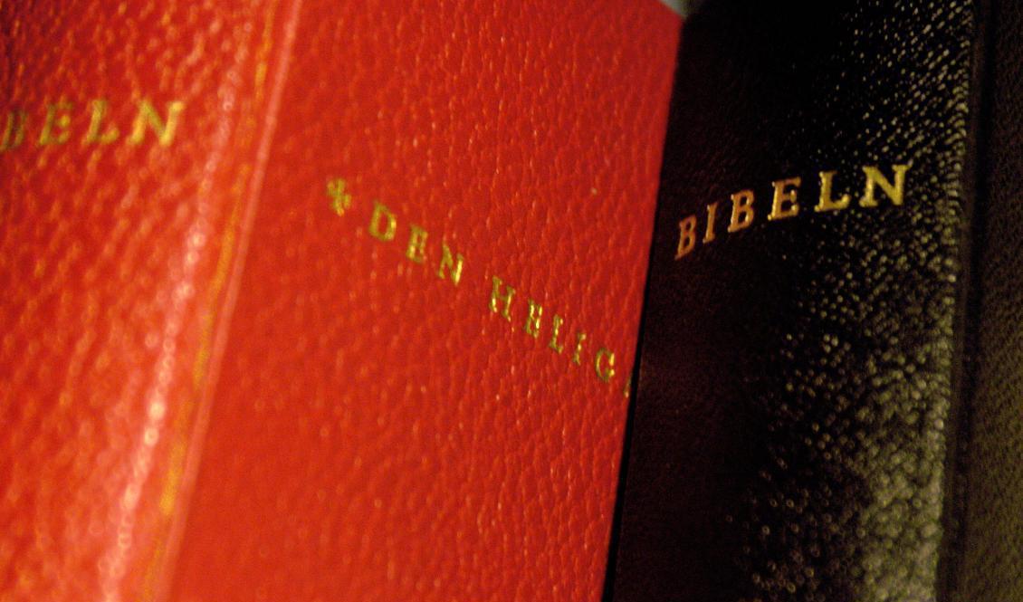 Bibeln tas inte bort från läro- och kursplanerna. Foto: Hasse Holmberg/TT-arkivbild