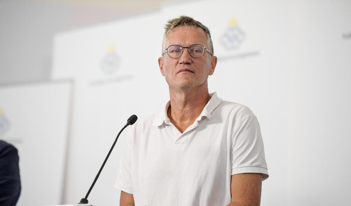 Anders Tegnell, statsepidemiolog på Folkhälsomyndigheten. Foto: Janerik Henriksson/TT