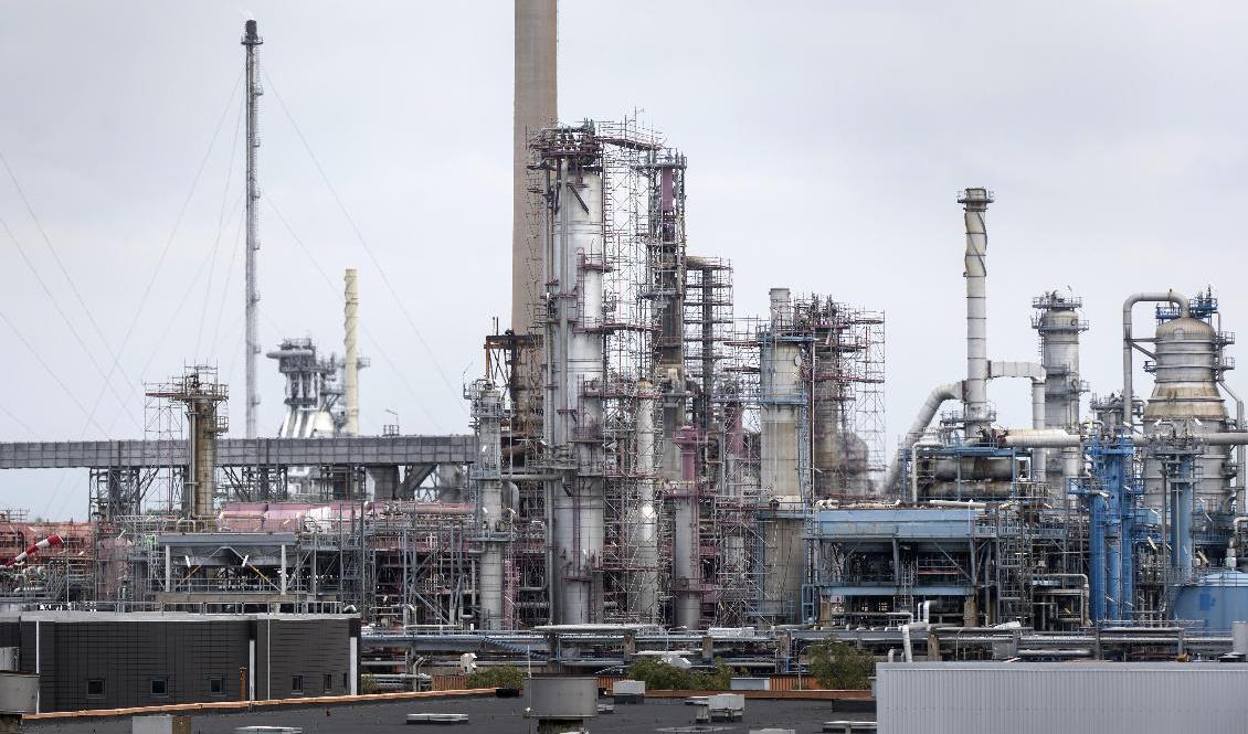 Preemraff, Preems oljeraffinaderi i Lysekil. Arkivbild. Foto: Thomas Johansson/TT