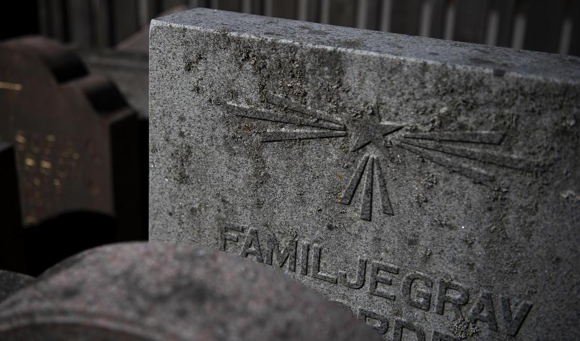 En kyrkogård i skånska Hörby har utsatts för omfattande vandalisering. Arkivbild. Foto: Henrik Montgomery/TT