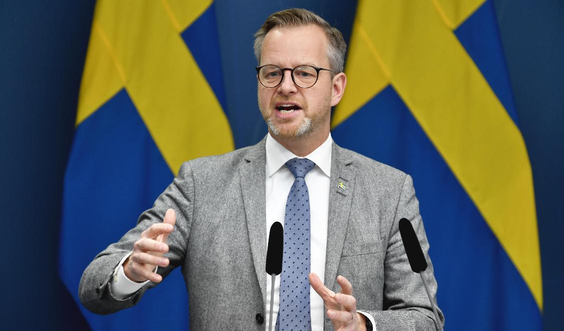 
Inrikesminister Mikael Damberg (S). Foto: Anders Wiklund/TT                                            