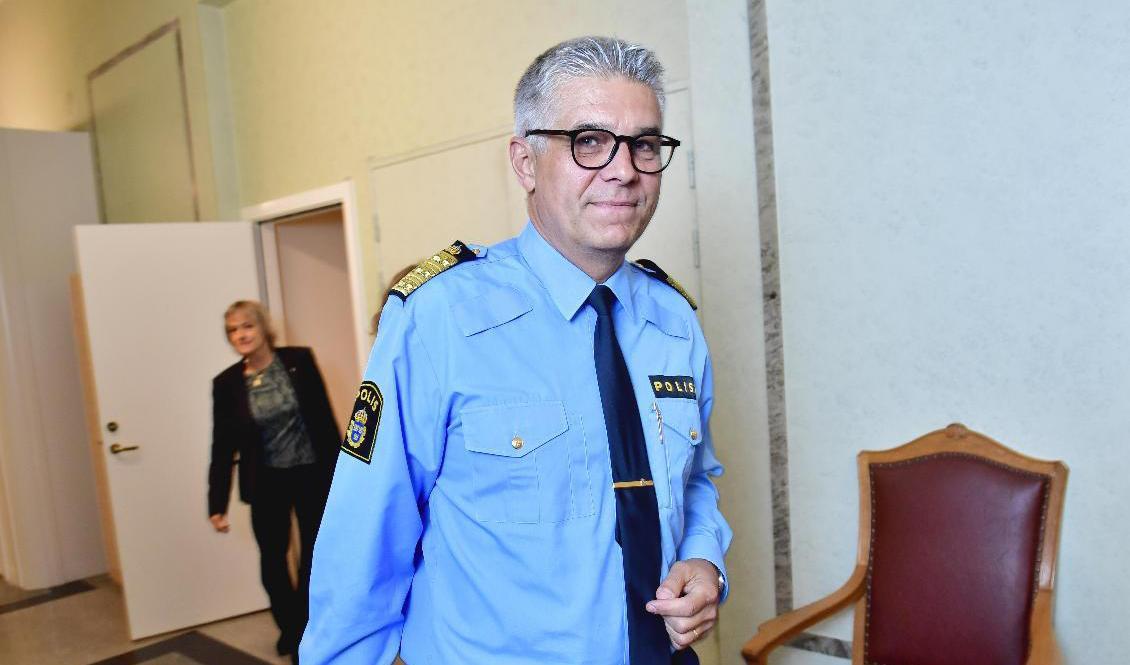 Rikspolischef Anders Thornberg har anmält lägenhetsaffären till polisens särskilda utredningar. Arkivbild. Foto: Jonas Ekströmer/TT